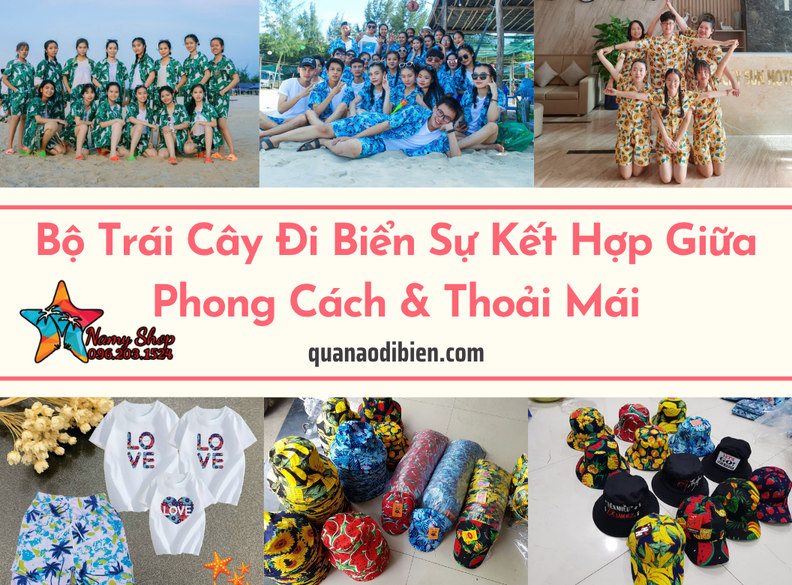 Bộ trái cây đi biển đẹp, thoải mái tại TPHCM
