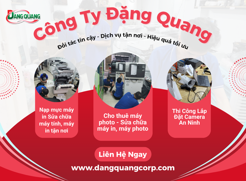 Đặng Quang - Cho thuê máy photocopy uy tín tại TPHCM