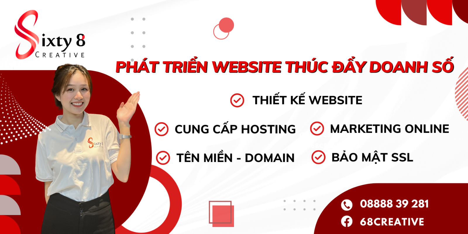  68 Creative - Công ty thiết kế website uy tín tại Hóc Môn thiết kế website đa ngành nghề