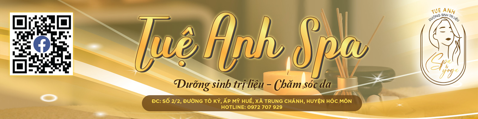 Tuệ Anh Spa - Spa Dưỡng sinh trị liệu và chăm sóc da chuyên nghiệp nhất Hóc Môn